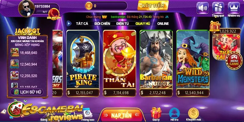 Các trò chơi trực tuyến xếp hạng 9Fun phổ biến nhất - 9Fun