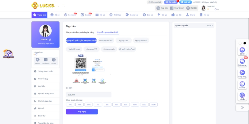 Liệt kê các hạng mục phổ biến nhất cho xếp hạng Vn6 - Vn6